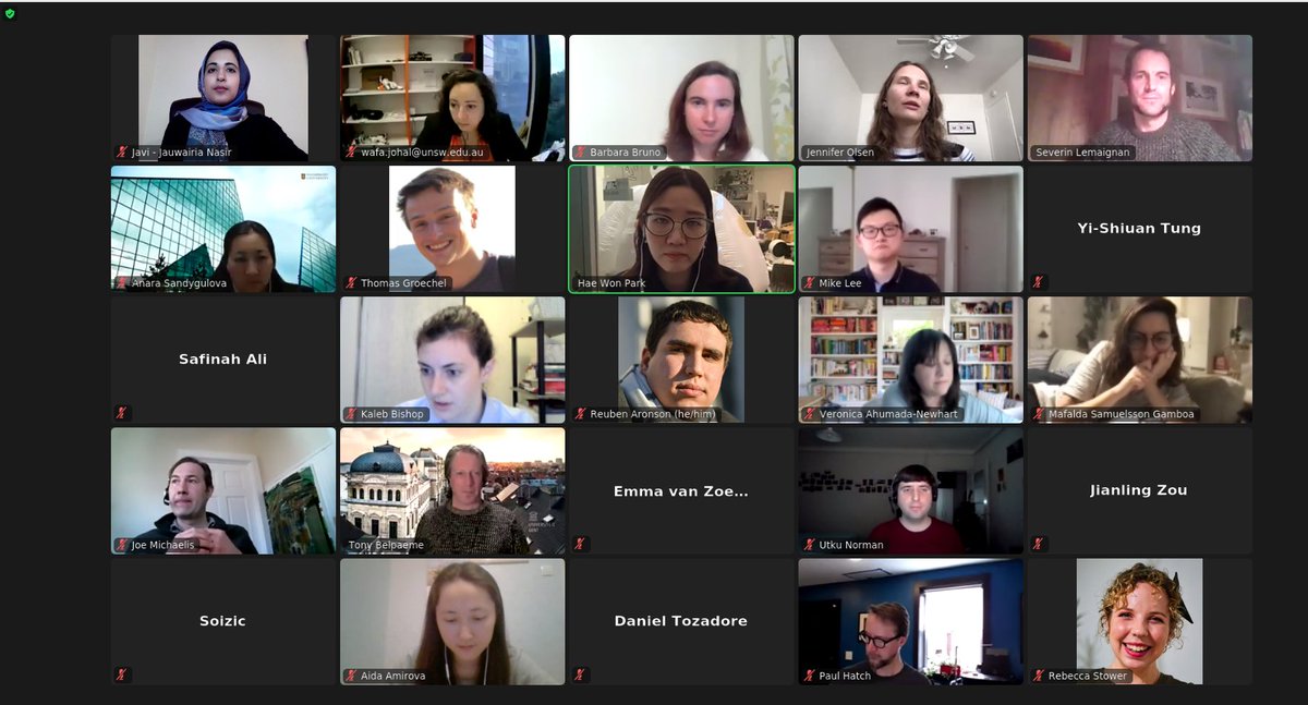 jauwairia_nasir's tweet photo. So @HRI_2021 ended with amazing discussions on #Design, #Evaluation, #OpenQuestions in #RobotsForLearning (R4L).Thank you @wafajohal, Barbara, @skadge, Jenny, Anara, Mohamed, @TonyBelpaeme, @robohaewon and everyone involved. Join the R4L community here:  https://t.co/z2j6iPdNPA https://t.co/4o4hb6jupr