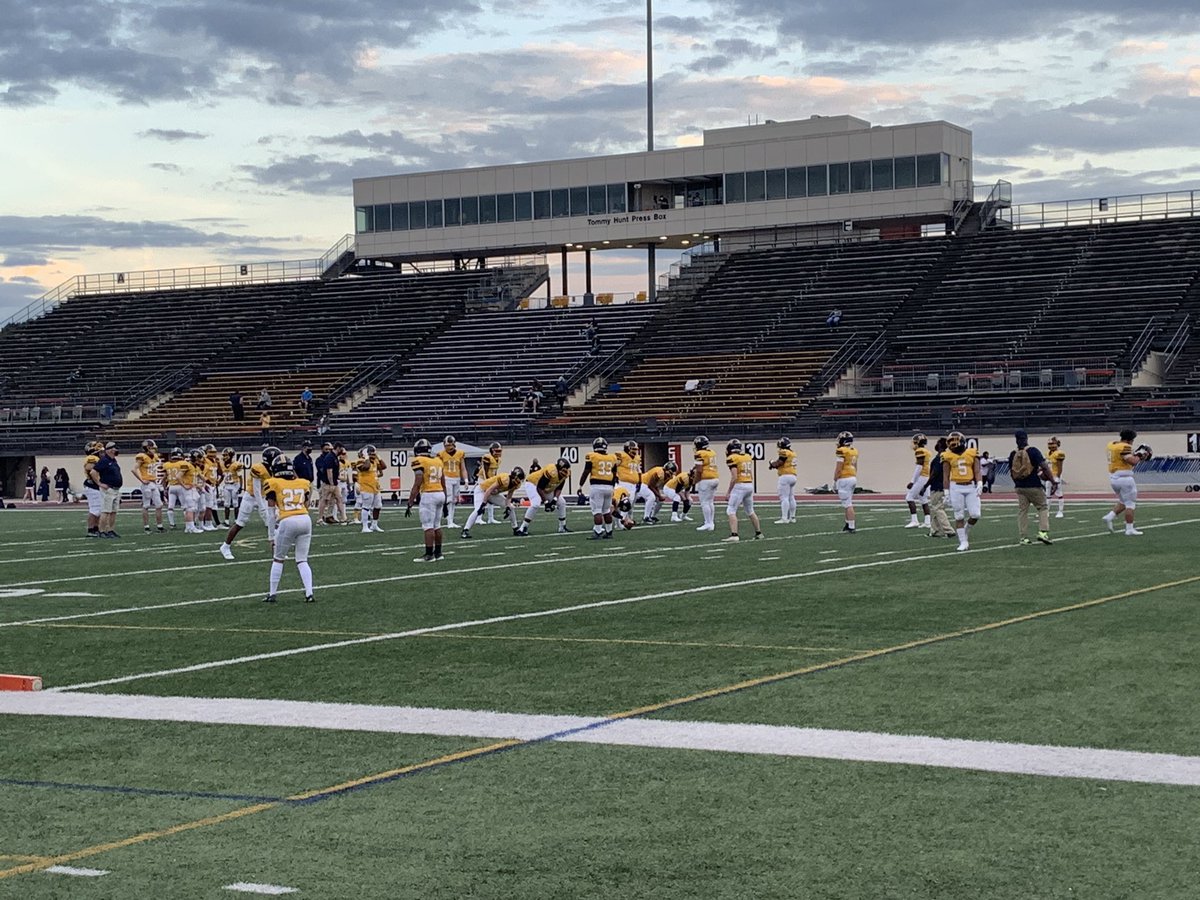 Last home game of season...first with (some) fans