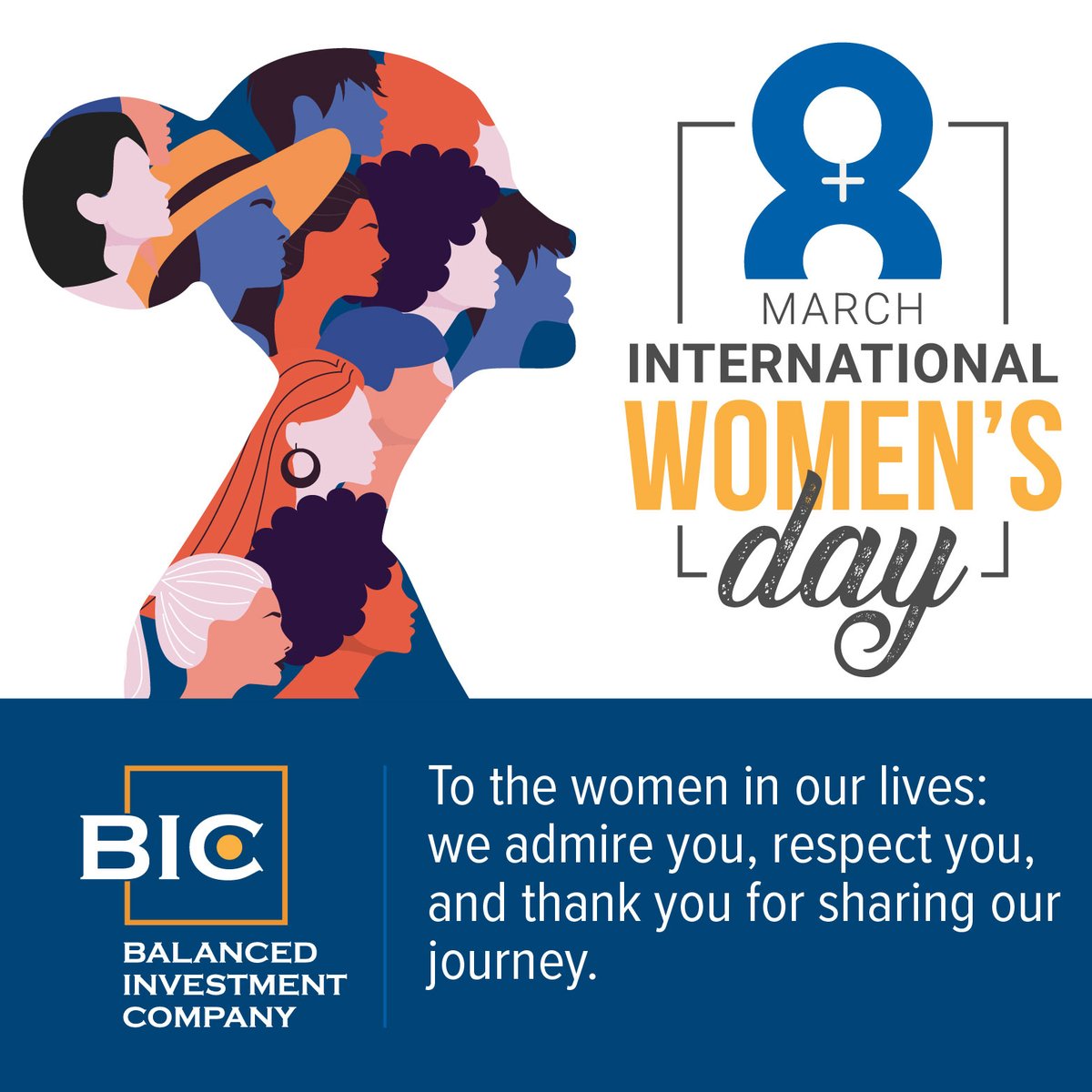 BalancedInvest2's tweet photo. Last Monday was the official day, but we respect and support every woman, every day, everywhere! https://t.co/f8W3TjPMHd