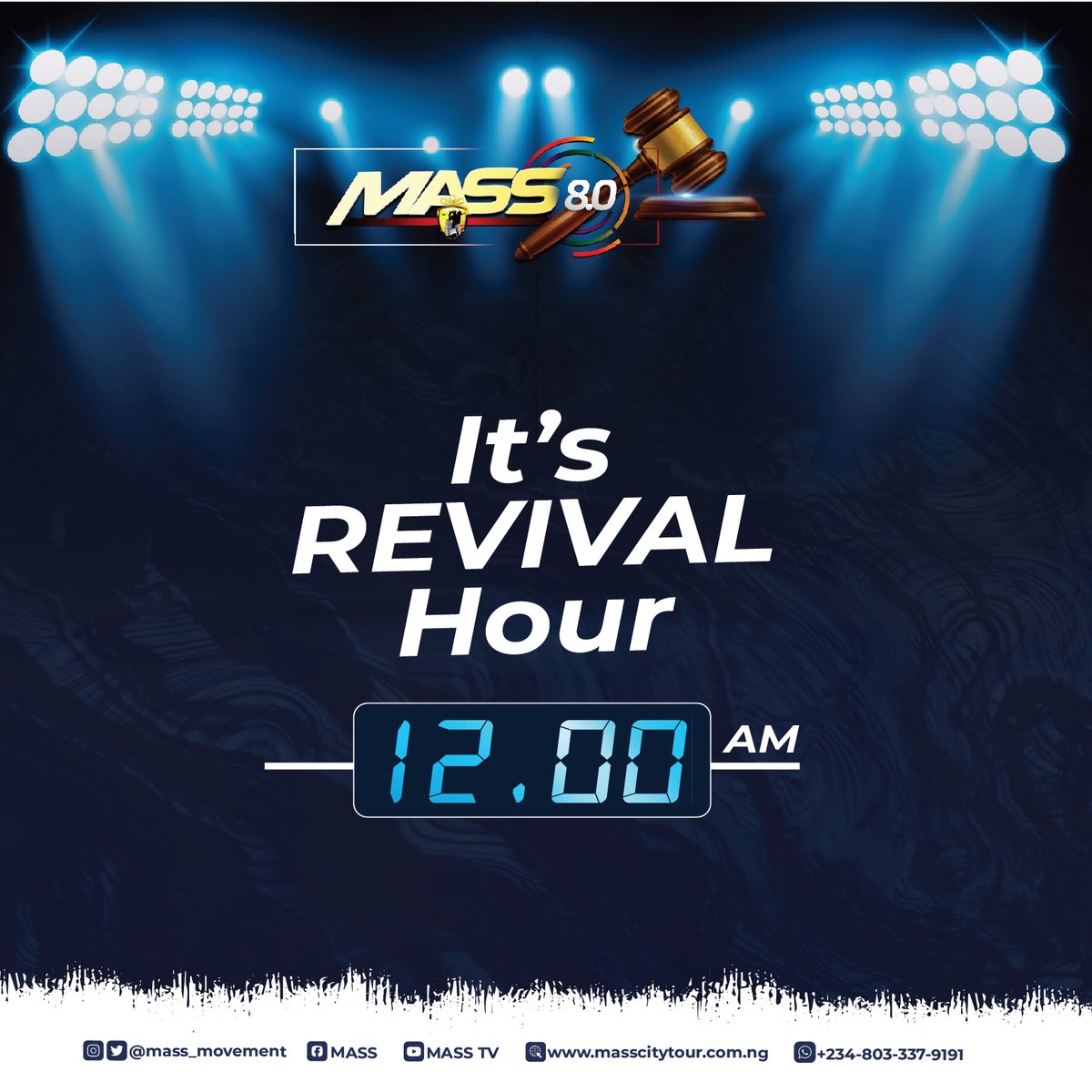 mass_movement's tweet image. The earnest, heartfelt continued prayer of a righteous man makes tremendous power available ,dynamic in its working .
Its Revival hour, a time of making dynamic tremendous power available , causing changes.
#MASS8 
#Revivalhour