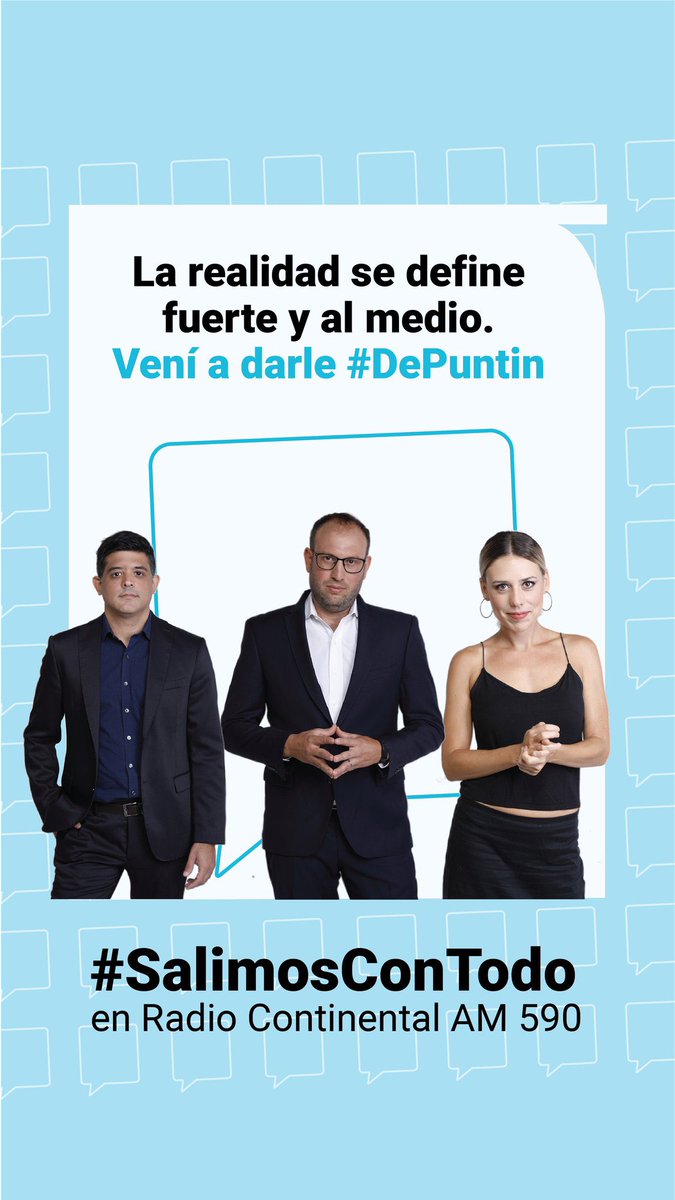 Gabiziblat's tweet photo. Este sábado de 10 a 12 no se pierdan @DePuntinAm590 por @Continental590.
Con @marianoconfa y gran equipo: @Brenstrum @PedroGianello @emlafuente #DanielaBlanco y @ElianaCerra https://t.co/pgz2AzYlnl