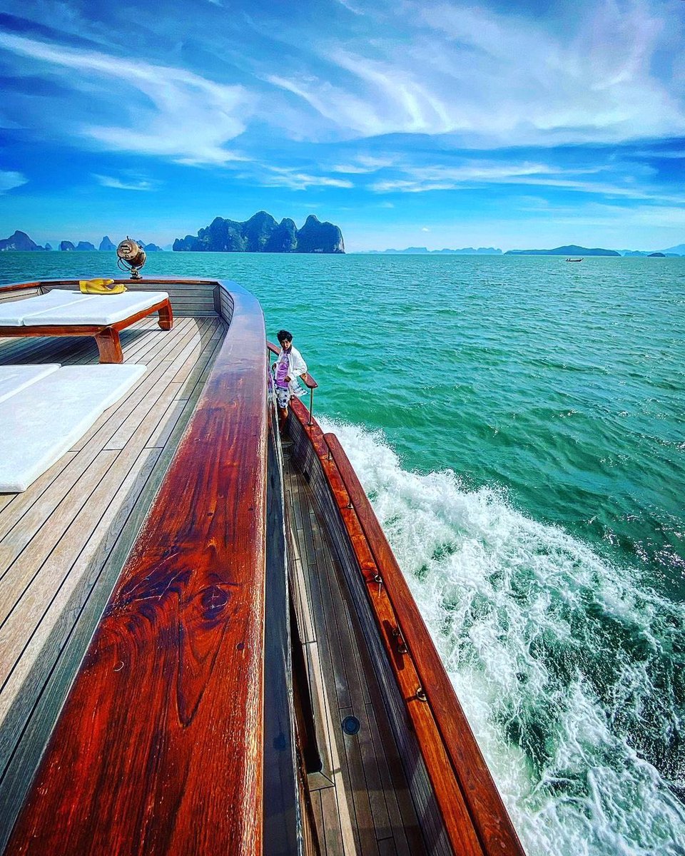 Palitarea's tweet photo. ทะเลสวยขนาดนี้ เฮียคงแฮปปี้น่าดู

Cr.Naga_Naga 
#เป๊กผลิตโชค 
#PeckPalitchoke https://t.co/xiJndCDgdX