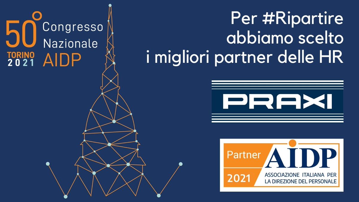AIDP Gruppo Piemonte e Valle d’Aosta (@aidp_piemvda) on Twitter photo .<a href="/praxiconsulting/">PRAXI S.p.A.</a> è #partner di #AIDP2021 - 50° Congresso Nazionale @AIDPlive
🧐 PER SAPERNE DI PIU' 👉 praxi.praxi
✅
⚠ ISCRIVITI ENTRO IL 31 MARZO ⚠
🧡💙Vivi il #Congresso al 100% 🧡💙
⭐ CLICCA QUI ➡ congresso.aidp.it .<a href="/praxiconsulting/">PRAXI S.p.A.</a> è #partner di #AIDP2021 - 50° Congresso Nazionale @AIDPlive
🧐 PER SAPERNE DI PIU' 👉 praxi.praxi
✅
⚠ ISCRIVITI ENTRO IL 31 MARZO ⚠
🧡💙Vivi il #Congresso al 100% 🧡💙
⭐ CLICCA QUI ➡ congresso.aidp.it