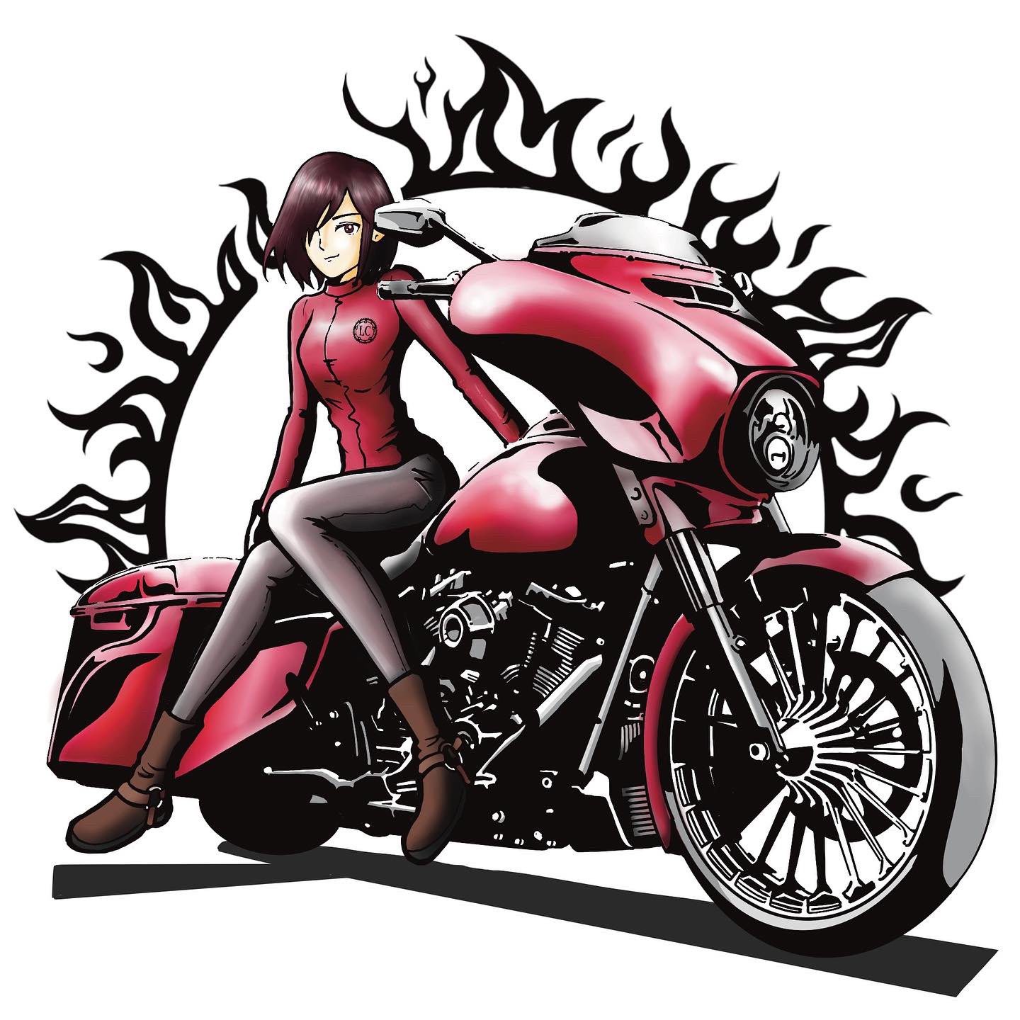 Lc Lastchapter しっくりこない イラスト ハーレーダビッドソン バイクイラスト スランプ T Co Eb26fhtjdn Twitter