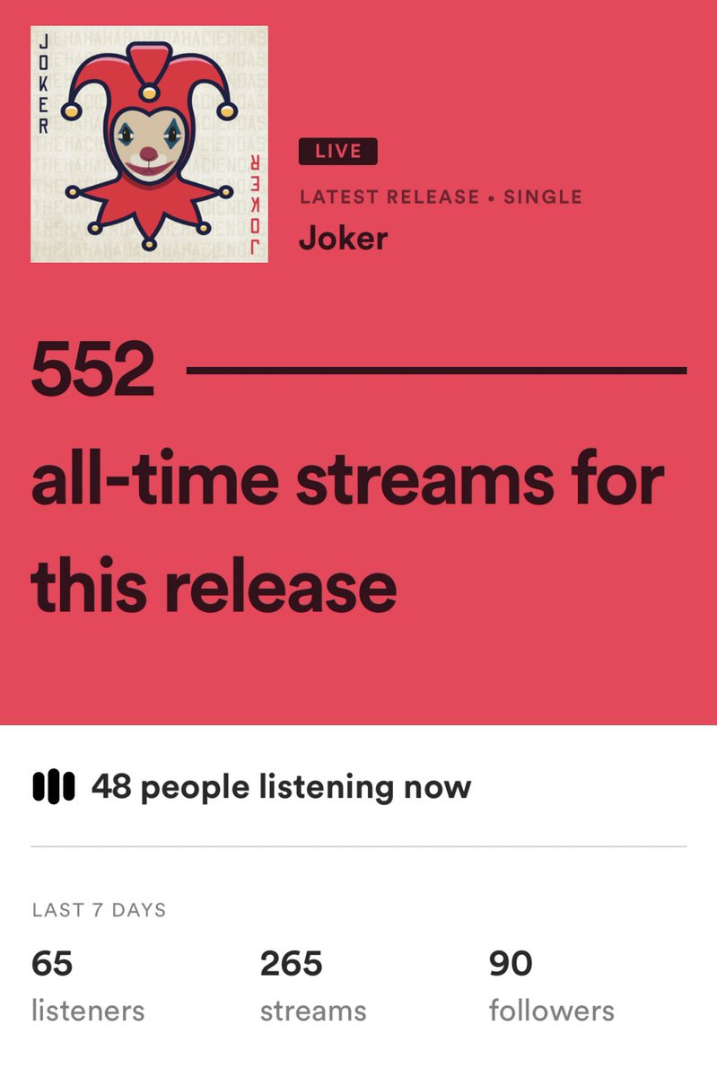 HaciendasThe's tweet photo. Loving see so many of you listening to our new tune, the feedback has been amazing. Now let’s get this bottle of wine finished and appreciate the rest of a majestic playlist!🃏💃🏽 #IndieDisco @indierob9 https://t.co/qK4vOf8wCu