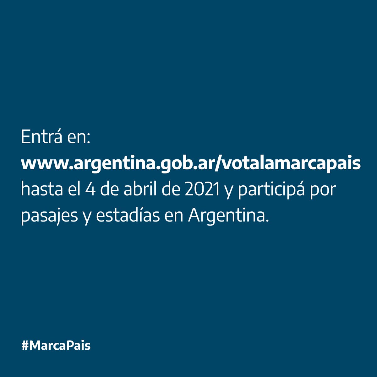 Marca País Argentina tweet media