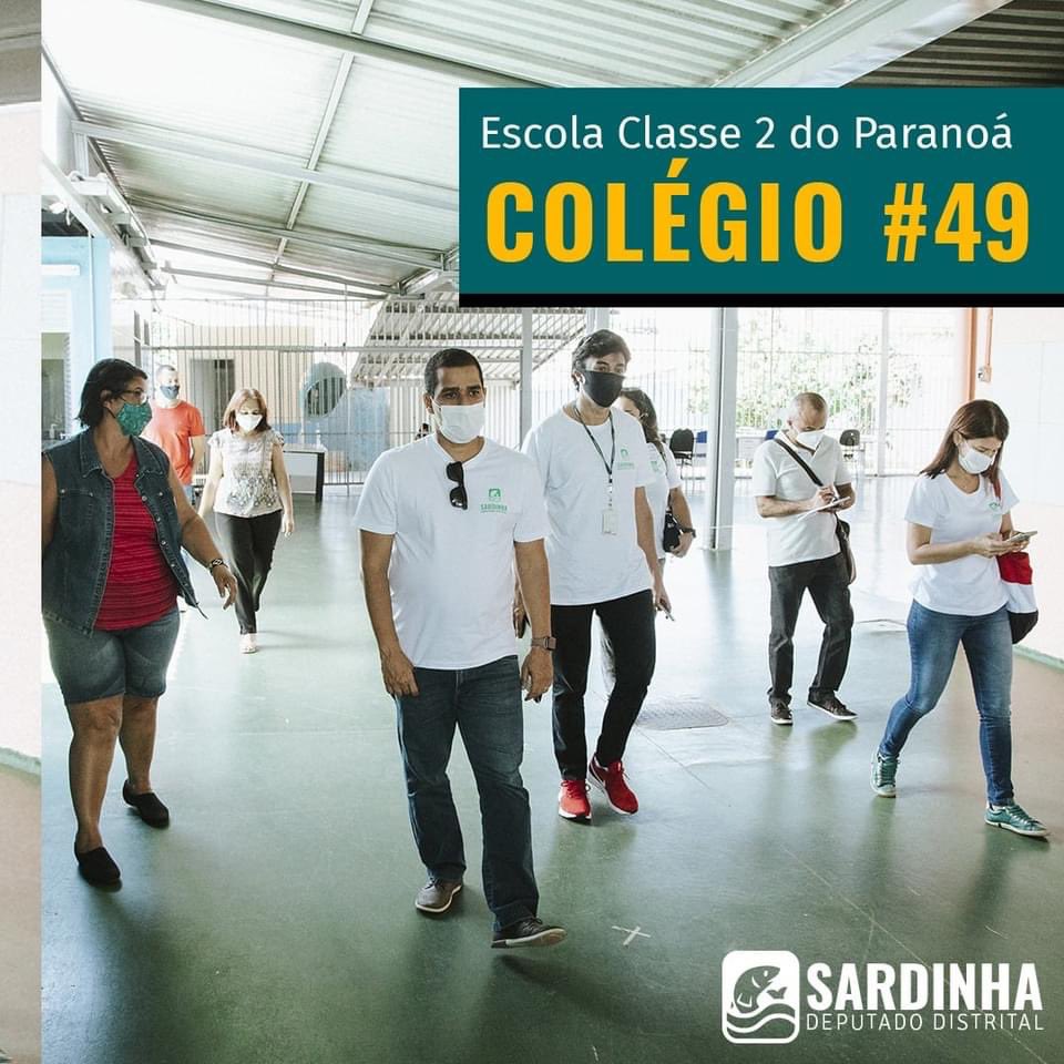 sardinhadf's tweet photo. Pessoal do Paranoá, corre aqui! Me conta nos comentários se você conhece essa escola. 👏🏽

Conhecemos toda a escola e aportaremos recursos de emendas parlamentares para reformas na estrutura física do local!

Visita realizada em 06/11/ 2020

#df #educação #brasilia #escolasdf https://t.co/jqKIKecAJ0