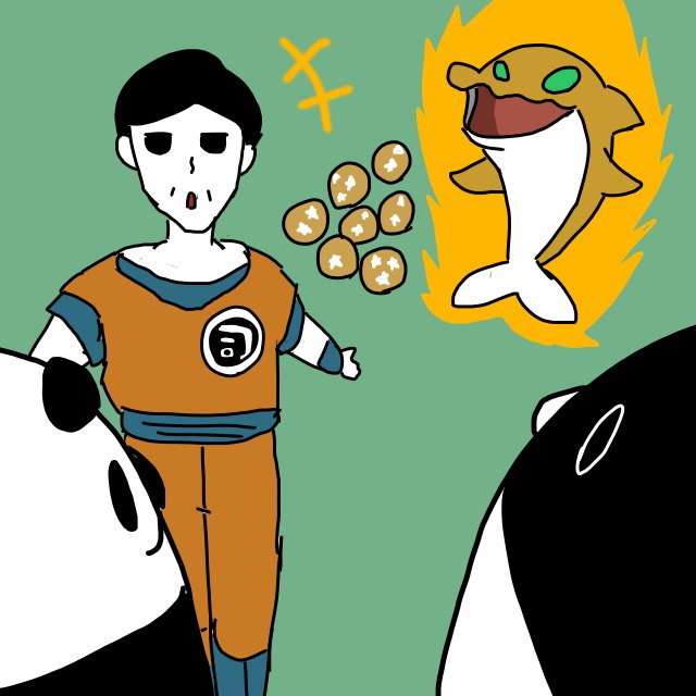 はた坊 上司 でーじょぶだぁ ボーキカクボールがある シャチ ペンパイのことかー ペパ テイペン魚拓