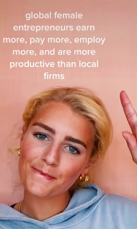 weggtoday's tweet photo. The latest and greatest @weggtoday #weggTikTok #breakbarrier jam. Oh we know that women #breakbarriers everyday. After all, they are poised to #takeontheworld https://t.co/HMNfWvTEBc https://t.co/wnXpUdSyhi