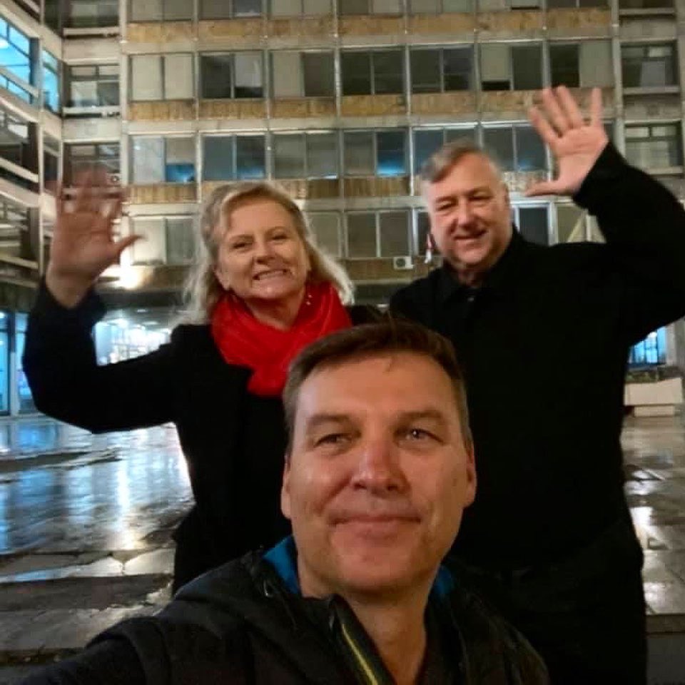 WeierOuttaHere's tweet photo. Spent the day with fellow nomads! Julie Knox  (Travel with us Warren &amp; Julie ) 
•
We wished we’d met them earlier! They leave tomorrow for Zlatibor and then North Macedonia! We hope to meet up with them again soon!
#begrade #serbia 
#digitalnomads #ontheroadnow #weierouttahere https://t.co/are2FfAwfs