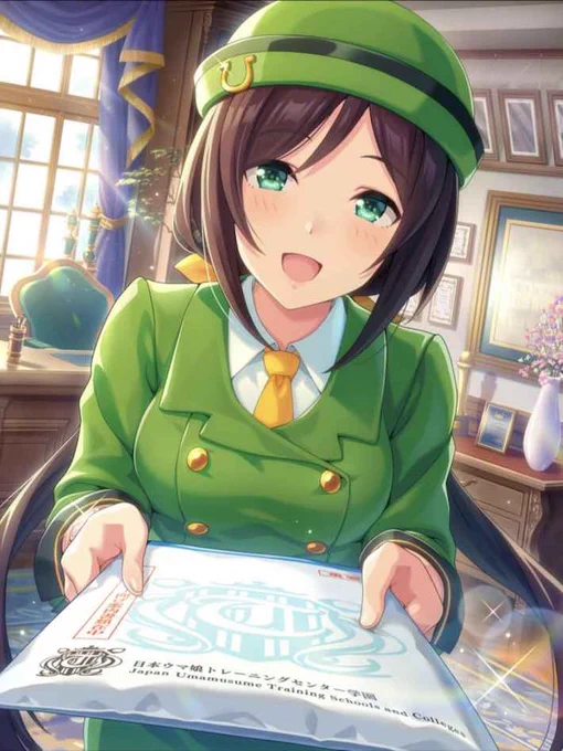 初対面のたづなさんと他愛のない会話をしてる最中に突然「それで?アンタも闘るのかい?」って言ってみたいし、それを聞いたたづなさんが一瞬目を細めるものの、すぐに柔和な笑みに戻って「さぁ、どうでしょう?ふふっ」って言うのも見てみたい
#ウマ娘 
