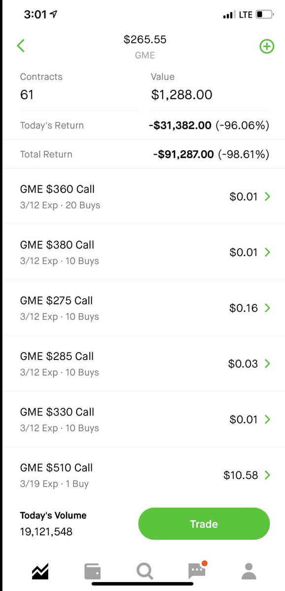 onefiveent's tweet image. Talk about taking a big fat L today  #GameStop $gme #GMEstock hopefully I can get my money back with $RBXL #RBXL