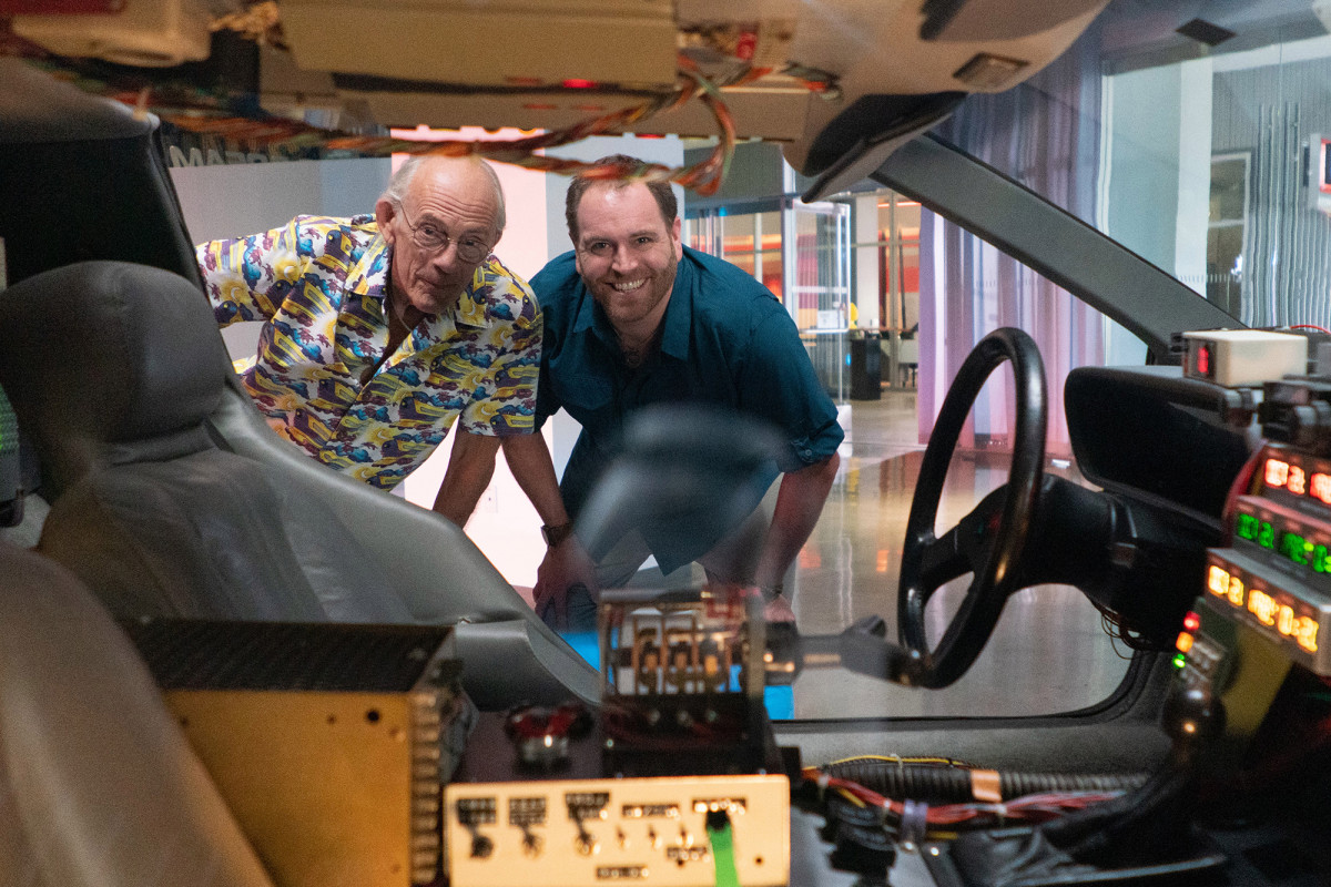 Christopher Lloyd's search for iconic 'Back to the Future' car