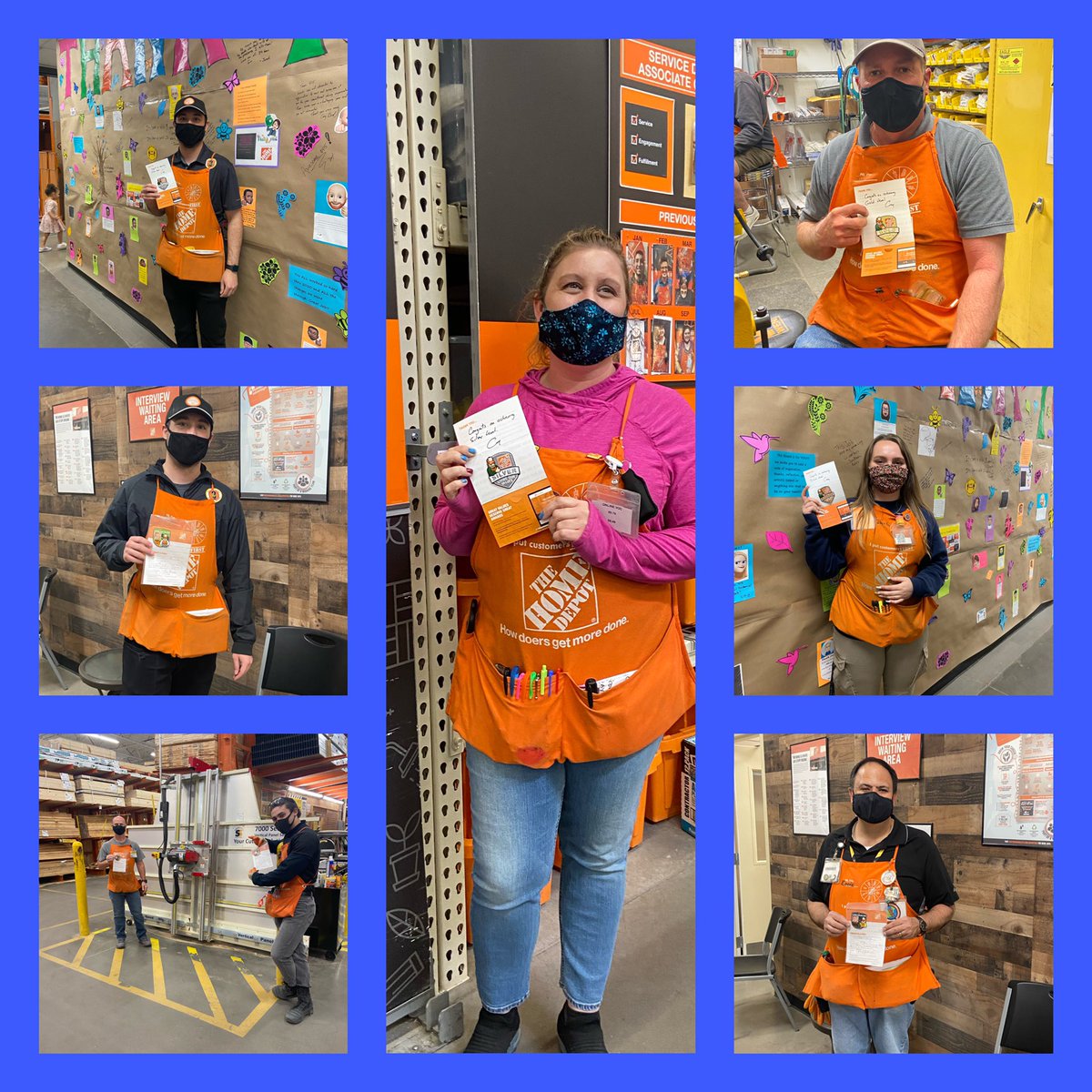 So much ❤️ to go around at 415. Congrats to our team for your service/homer accomplishments. We   Appreciate all you do everyday! <a href="/CBoswellHD/">Corey Boswell</a> <a href="/mosesjedTHD/">Jed Moses</a> <a href="/cat_thanner/">Cathy Thanner</a> <a href="/FeliciaPuente05/">Felicia Duran</a> <a href="/RussellTomlins7/">Russell Tomlinson</a> <a href="/D66Celest/">Sheldon Celestine 🇹🇹🇺🇸</a>