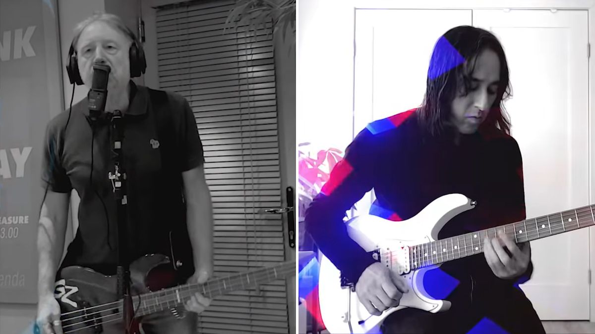 GuitarWorld's tweet image. .@peterhook and his son have joined forces with The Smashing Pumpkins' Jeff Schroeder for a Joy Division cover trib.al/GqFMcn9