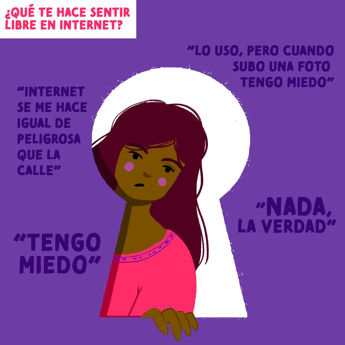 socialtic's tweet photo. ¿Qué tan seguras se sienten las adolescentes en Internet? 🤔 

#ChidasEnLinea encuestaron a adolescentes de entre 12-17 años para conocer sobre la violencia digital que las atraviesa 🚫

Aquí puede encontrar el informe ➡️https://t.co/faJwVDkWq7 https://t.co/uKDc5DHrGc