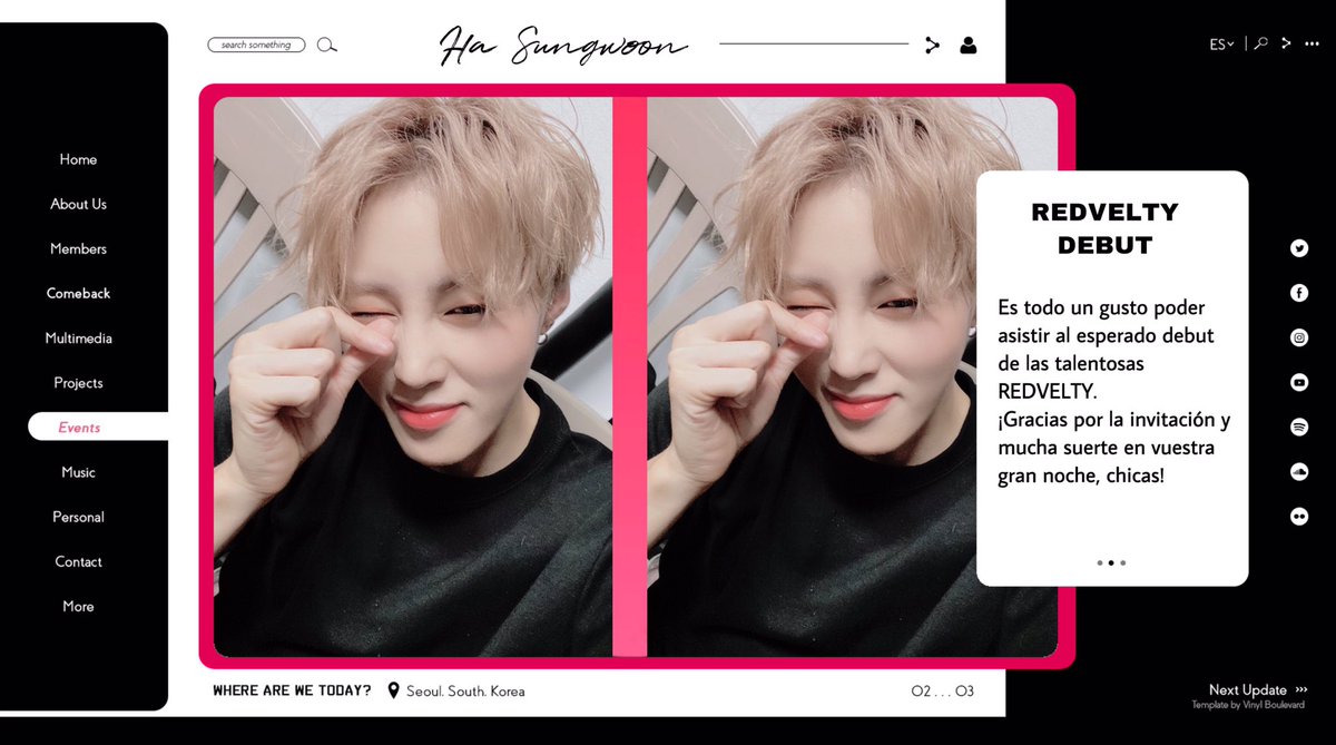 hsngwoontwt's tweet photo. ᭡ ࣪. ☁️ * 𝙂𝙚𝙩 𝘼𝙬𝙖𝙮 𝙒𝙞𝙩𝙝 𝙈𝙚 : 𝙉𝙚𝙬 𝙐𝙥𝙙𝙖𝙩𝙚 ‹ 𝙀𝙫𝙚𝙣𝙩 % #REDVELTYDB + #HAPPINESSWRDTY
Hypeado puesto que este debut promete mucho, hoy acompaño a redvelty en su gran noche. ¡Mucha suerte, os deseo éxito en vuestra carrera, chicas! https://t.co/Md8ZpRBsru