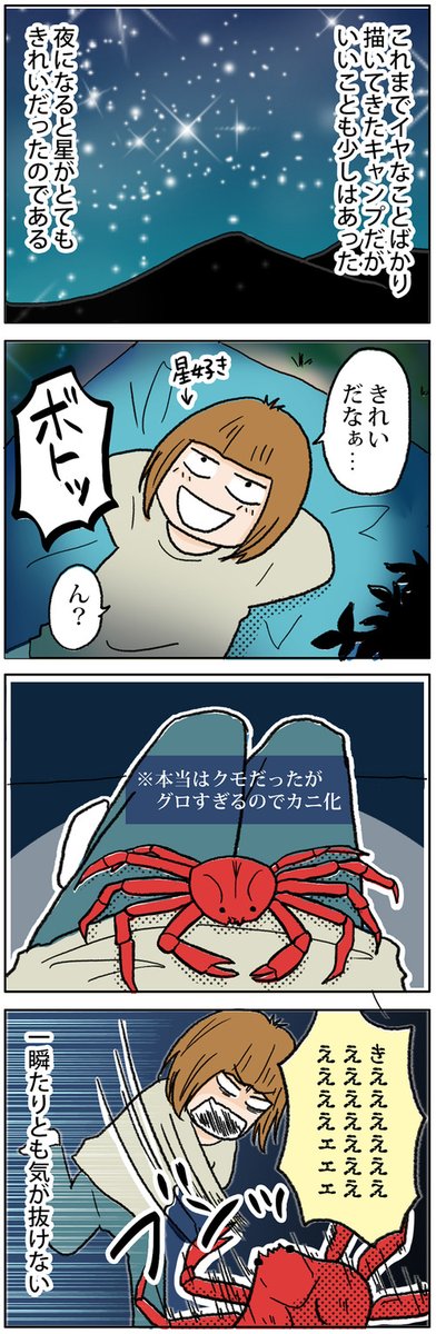 過酷なキャンプの思い出(7)〜最後の刺客〜
https://t.co/9AncqgB7Ch 