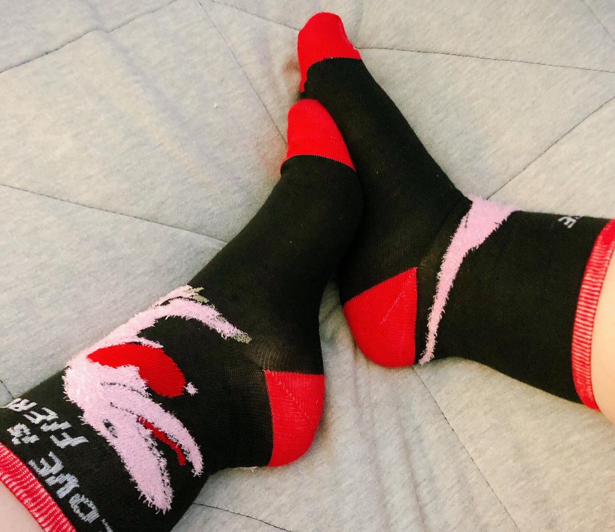 Minx_Marie on Twitter "Friday socks! ️ + 🦖 friday sockbabe 