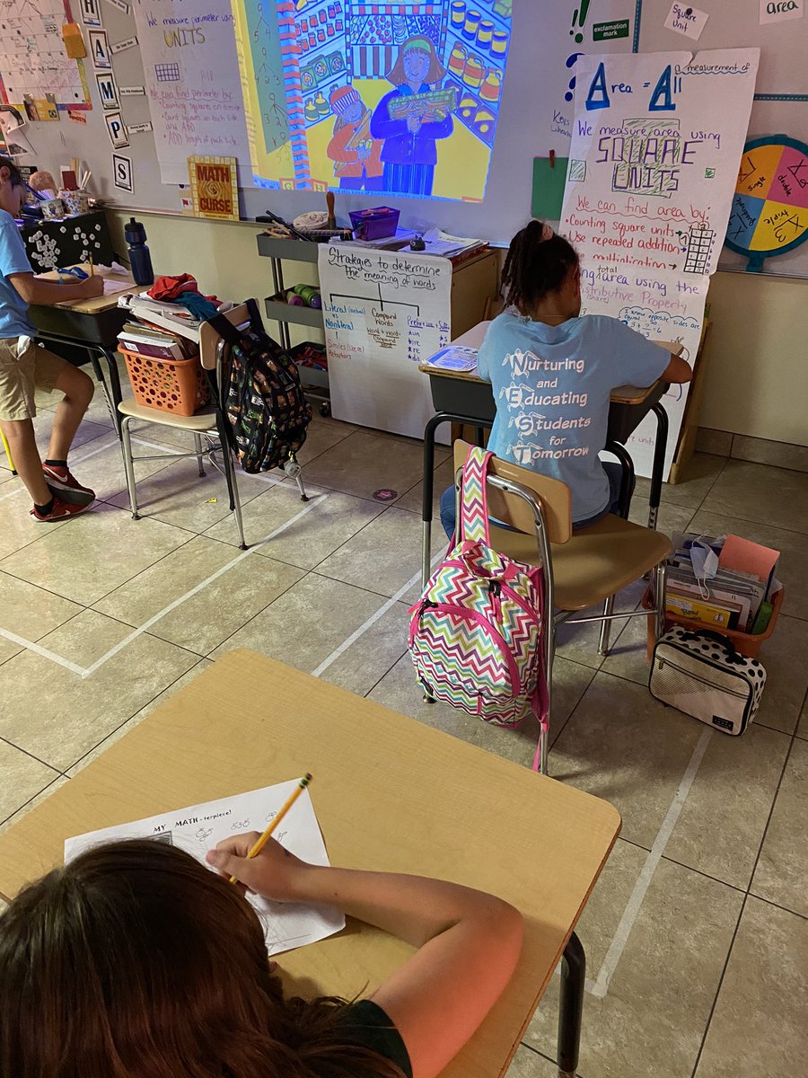 Celebrated <a href="/idm314/">International Day of Mathematics</a> by putting kids under a Math Curse. Shared Tang’s Math-terpieces to challenge our problem solving skills. Used this grouping strategy to create rectangles with a defined perimeter. Ended with creation of our own Math-terpieces using art from Debra Frasier! 🙌