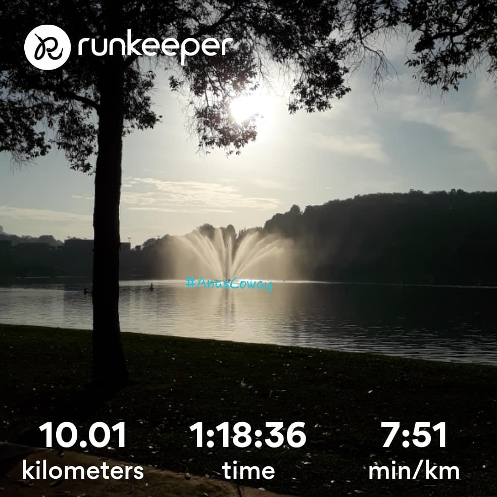 EjenAnas's tweet photo. Done 10KM πββοΈ
Smlm ptg redup je pagi ni terik betul matahari..
#AnasCoway
#CowayRunner
@Twt_PutrajayaWP
@Twt_Jogging https://t.co/ravsyd02np