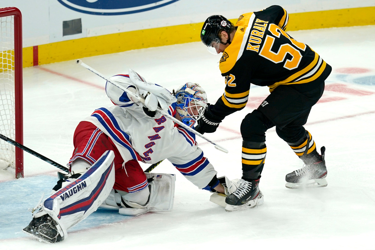 Rangers going back to Keith Kinkaid vs. Bruins