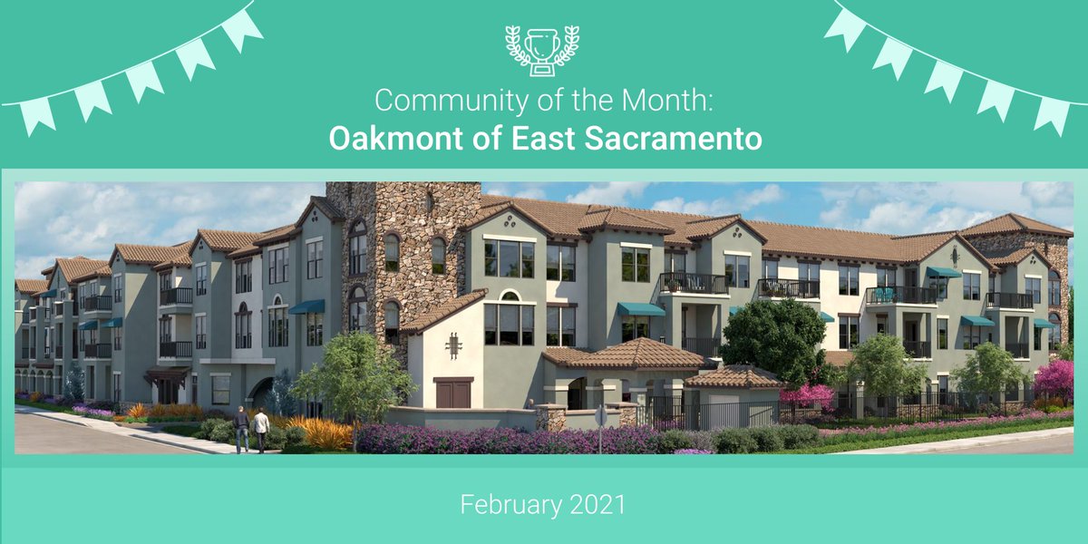 RendeverHealth's tweet photo. Congratulations to Oakmont of East Sacramento for being named our Community of the Month! It’s quite an impressive feat for this new community to have shared over 140+ Rendever sessions in only ONE month! We love having you in our community 😊 #Rendever #ExpandingWorlds https://t.co/MQKSBs4UR9