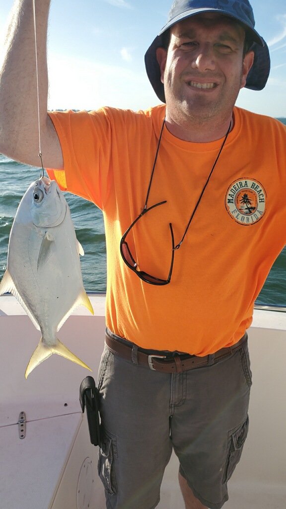 Yellow tip jack fish