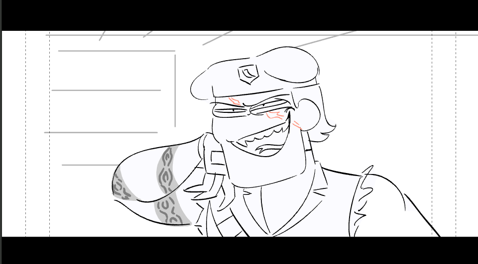 when designing him it was just like....a vacation. a good time 