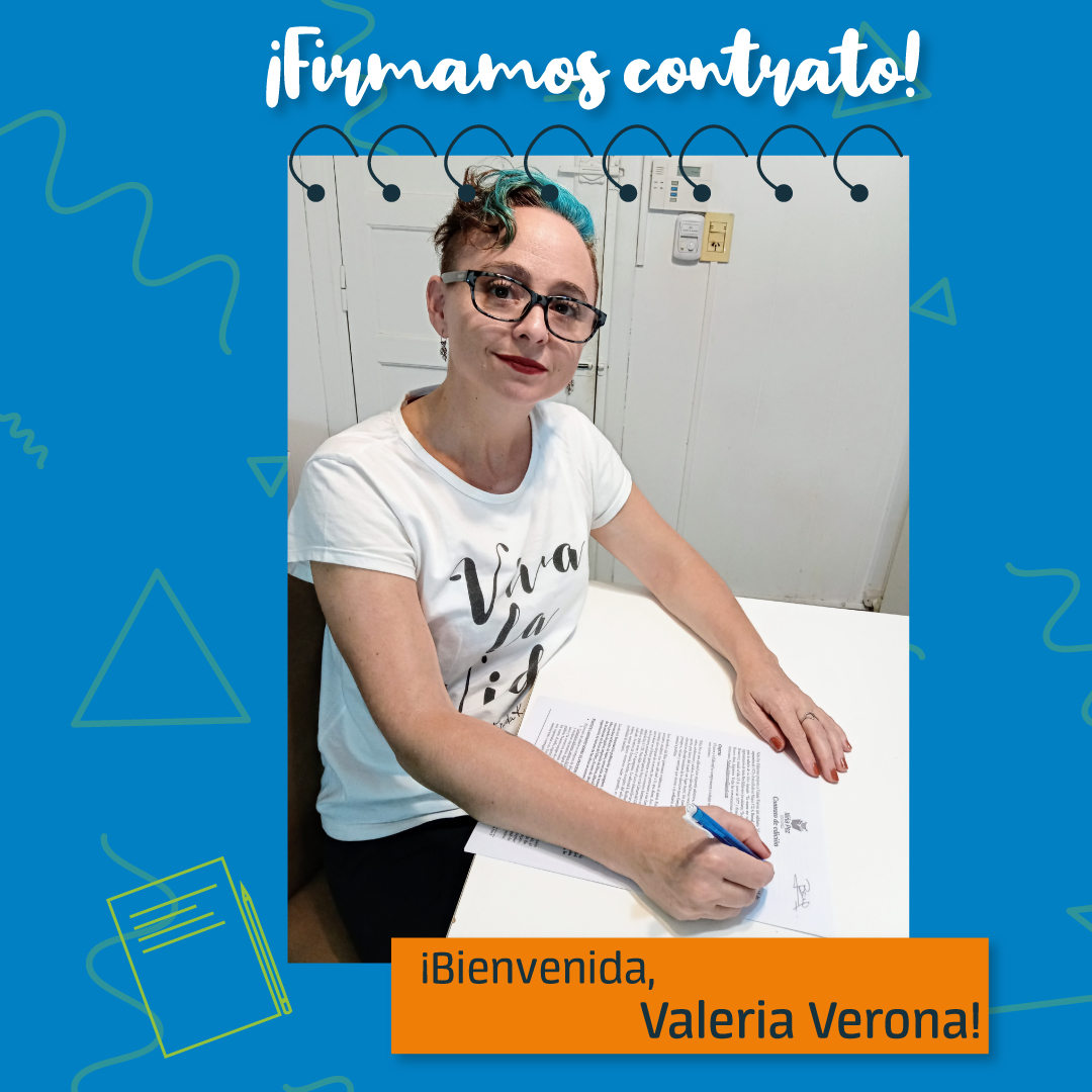 ¡Firmamos contrato con Valeria Verona @LaPanteraPoeta por su libro de relatos "Ya nunca me verás como me vieras"! Desde lo crudo y lo real, pasando por lo fantástico, la autora nos deja espiar lo más profundo de personajes periféricos diversos y fascinantes. ¡Felicitaciones!