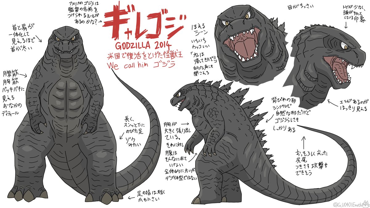 ギャレゴジの
デフォルメイラスト練習
#ゴジラ #Godzilla 