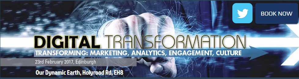 agileworldusa's tweet photo. #Digital #Transformation is #About #People Karl Smith will be talking at Digital Transformation 2017 on 23rd Feb Our Dynamic Earth Edinburgh organised by Scot #AI #IoT #UX #CX #BusinessAgility #BusinessTransformation @UserExperienceU
@KarlSmithCIO https://t.co/xET6nIBtnu https://t.co/geOCeuD7LH