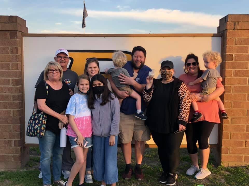 Thank you to Ms. Jessica Orgeron, RH Elementary School 2019-2020 Teacher of the Year, for helping us Build The Hill by throwing out the ceremonial first pitch at tonight’s game against Brunswick.  #BTH