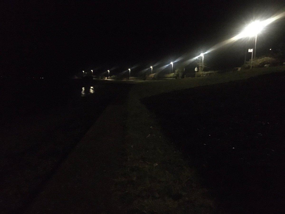 Here I am, in the middle of the night, feeling safe on my sea wall. It should be the same everywhere. #fearnostreets  #saraheverard