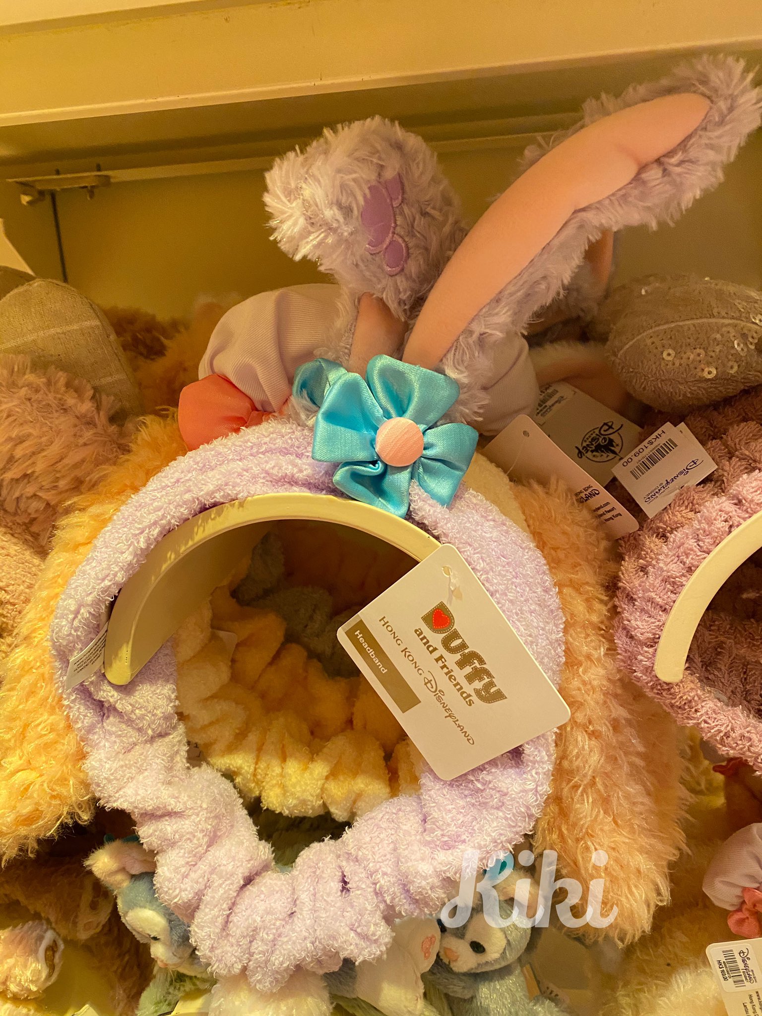 ダッフィー & シェリーメイ ヘアバンド　香港ディズニー 香港ディズニー シェリーメイ ヘアバンド 海外限定 カチューシャ