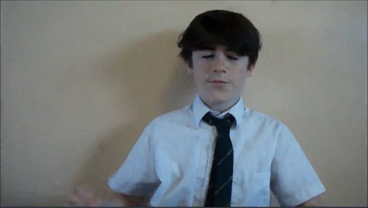 Middle school boy deccy