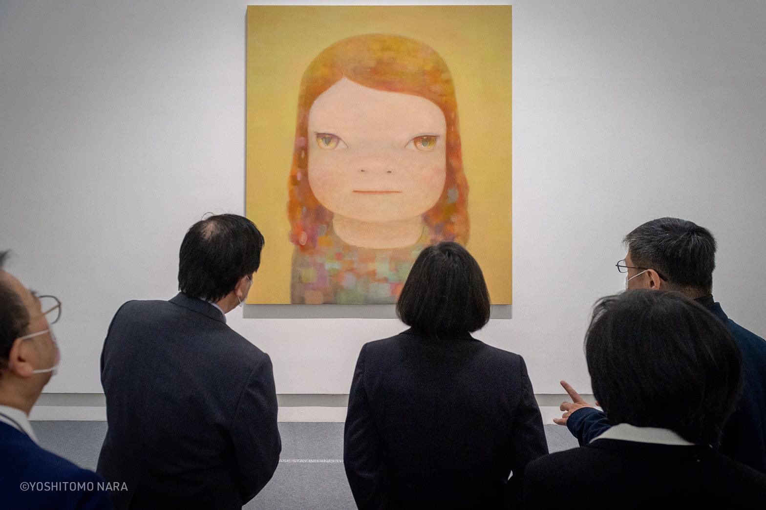 奈良美智 'Hazy Humid Day' 細か B2 オフセットポスター