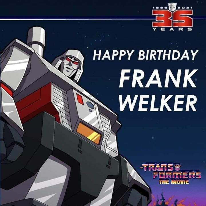 Happy 75th birthday Frank Welker!

c/o Transformers on FB

 