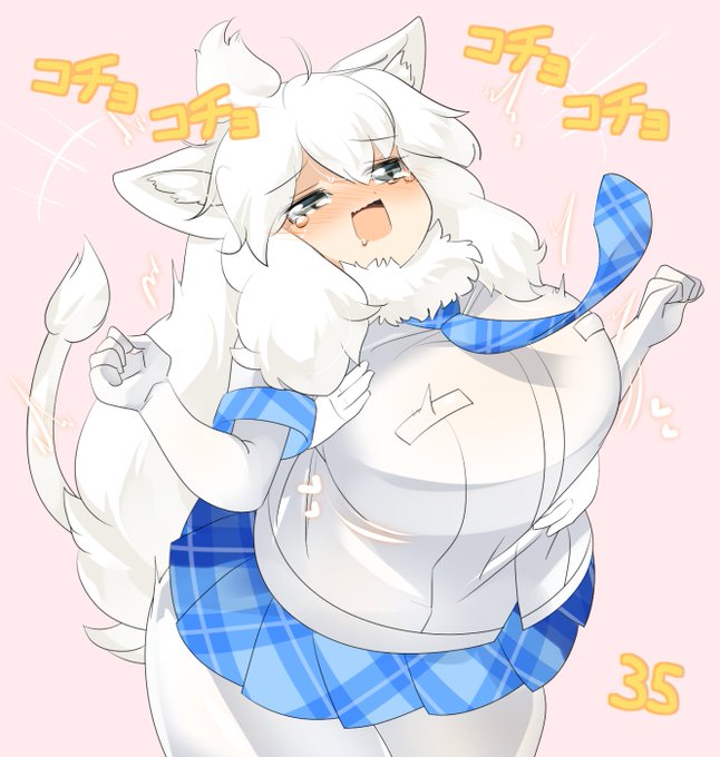 ホワイトライオンちゃん35日目 