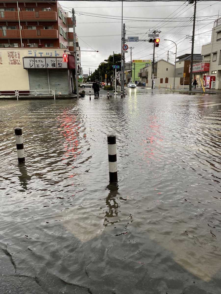 冠水 冠水