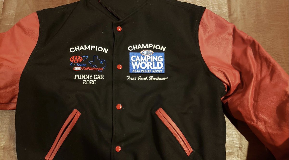 Today was the 1st time since 2006 I wasn't at an @NHRA National event. I was wiring an elevator when Funny Cars towed up to the lanes. I came home to this ... as if to take the sting off. Tomorrow I'll be working 8 hours OT during qualifying. Good luck to all! #campingworldnhra