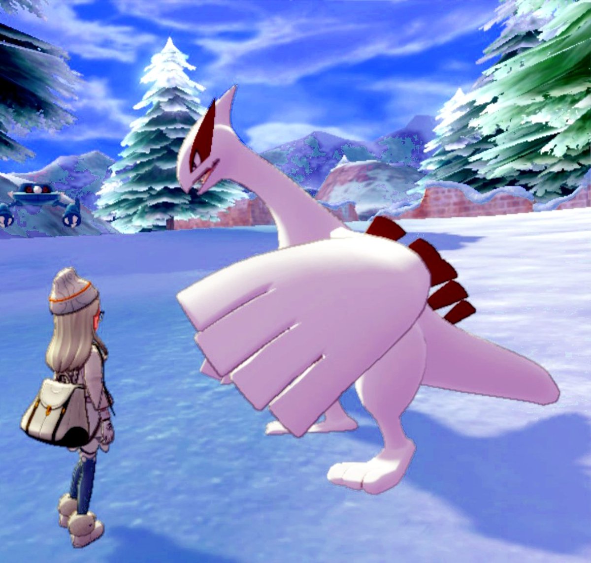 猫太郎 フェアリーフォトコン開催 2匹目は海の神ルギア様 地元の映画館で唯一みれたポケモン映画のルギアは爆誕の当時の思い出なのです ˊ ˋ 2世代ポケモンルギアに会いたくて銀バージョン選んだくらいなのです 専用技のエアロブラストの