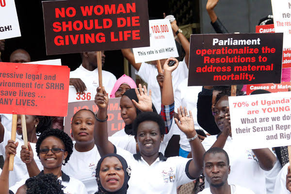 .<a href="/MinofHealthUG/">Ministry of Health- Uganda</a>'s National Annual Maternal &amp; perinatal death Surveillance &amp; Response report FY 2019/2020, further confirmed that 45% of maternal deaths reported were due to hemorrhage &amp; shows that this should be addressed as soon as possible.  <a href="/RHUganda/">Reproductive Health Uganda</a> <a href="/SETSRHRUg/">Strengthening Education and Training in SRHR</a> #EndPPHDeathsUg