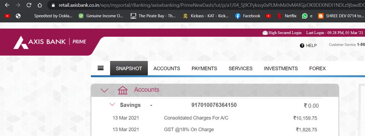ffffa2_father's tweet photo. @AxisBank @AxisBankSupport 
Why these charges for zero balance account????
#axisbankkiloot https://t.co/mD9r2yn7TY