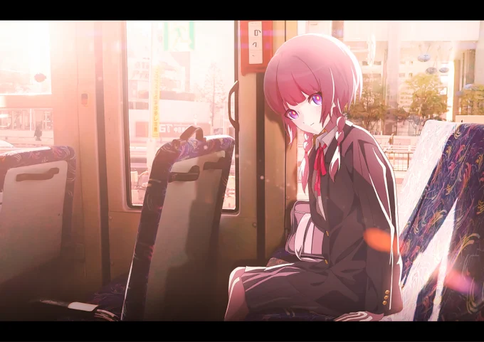 帰り道 一緒だね。

#花譜 2nd ONE-MAN LIVE「#不可解弐Q2」#公式ファンアート です。
https://t.co/VooM9SNnYP 