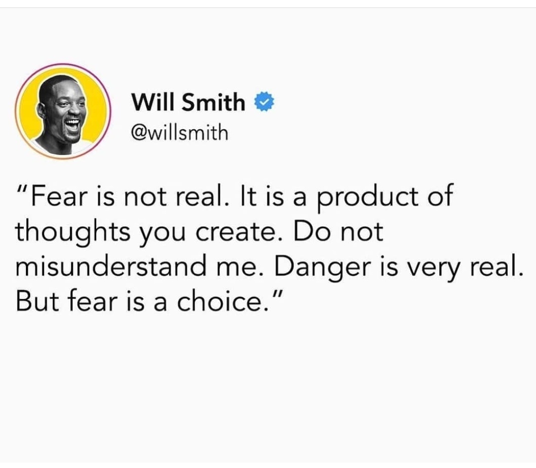 srecko_kaiser's tweet photo. #WillSmith #fearisnotreal #true #DANGER https://t.co/Iu4r1n5PB9