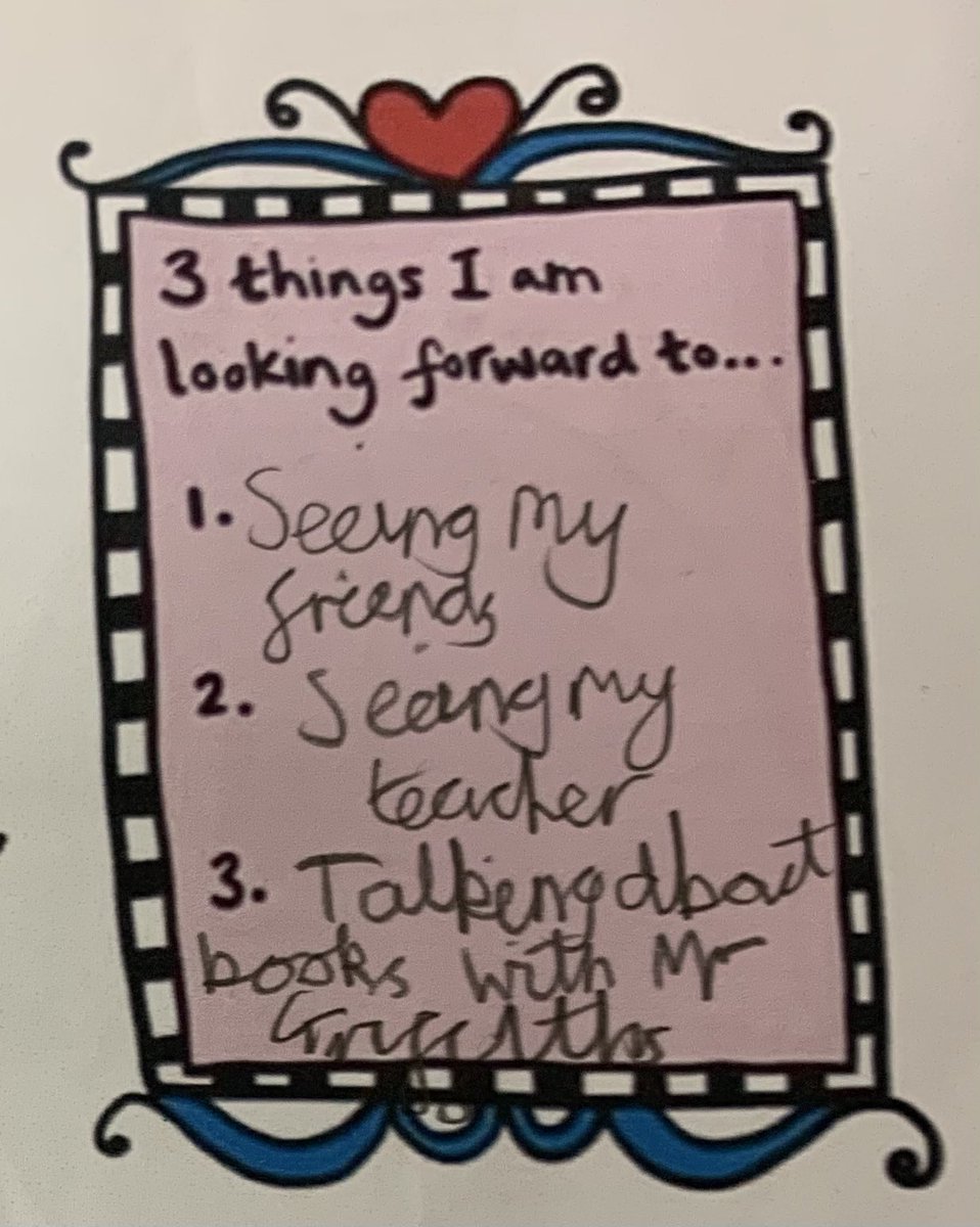 checkemoutbooks's tweet image. Seeing them all back was the highlight. Not going to lie - this also made my day as I’ve missed our book chats as a class #BigEdQuestion