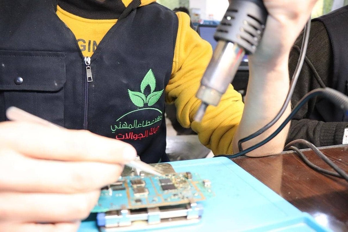 AtaaDernegi's tweet image. #İdlib kırsalındaki &quot;ATAA Meslek Okulu&quot; mesleki eğitim çalışmalarına aralıksız devam ediyor. 

Şeyh Abdullah Al-Nouri Hayır Derneği
SPARK Higher Education Services
#SPARKAlumni #ATAA