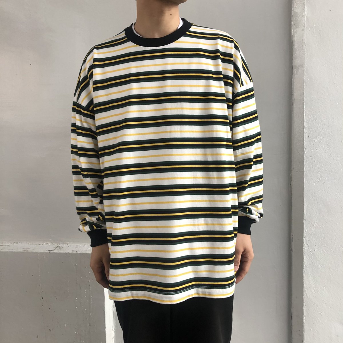 ROTOL / TWIST L/S TEE - BORDER ロトル ボーダー 【希少！！】 37