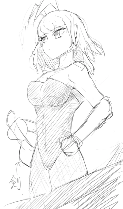 途中で描くのやめちゃったやーつ 